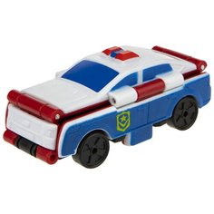Машинка 1 TOY Transcar Double 2 в 1: Патрульная машина/Спорткар Т18287, 8 см, синий/белый/красный