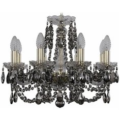 Хрустальная люстра 1406/8/160 G R731 Bohemia Ivele Crystal