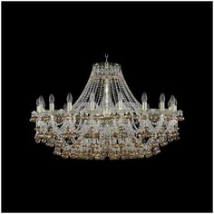 Хрустальная люстра 1409/20/400 G K777 Bohemia Ivele Crystal