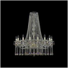 Хрустальная люстра 1413/16/300/h-93 G K801 Bohemia Ivele Crystal