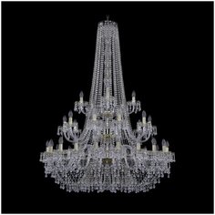 Хрустальная люстра 1410/20+10+5/400/h-158/3d G V0300 Bohemia Ivele Crystal