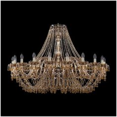 Хрустальная люстра 1410/20/460 G V1003 M721 Bohemia Ivele Crystal