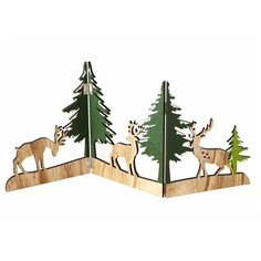 Оконная декорация форрэсти - опушка, дерево, 43 см, Boltze 1018337- опушка