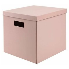 Коробка складная 31х31х30 см картон цвет розовый Storidea