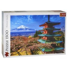 Пазл Trefl Вид на гору Фудзияма (26132), 1500 дет.