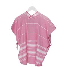Полотенце детское KipKep Blenker Poncho с капюшоном Хлопок, розовый