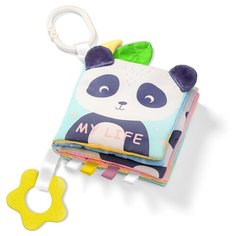Развивающая игрушка BabyOno Тактильная книжка My Life 541, разноцветный