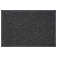 Коврик/Ковер/Коврик придверный/Ковер на пол/Влаговпитывающий коврик/Ковер в дом/В прихожую/Коврик в коридор/ПВХ/Нескользящий/40Х60,серый Vortex
