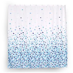Штора для ванной Verran Mozaic 180х180 синий