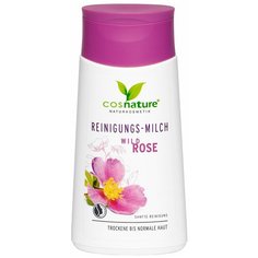 Cosnature очищающее молочко для лица Шиповник, 150 мл