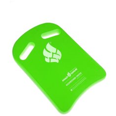 Доска для плавания MAD WAVE Kickboard Cross, зеленый