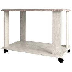 Столик журнальный Anrex Монако L, ДхШ: 70 х 40 см, сосна винтаж/дуб анкона