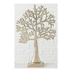 Интерьерное украшение морозное деревце малое, металлическое, серебряное, 41 см, Boltze 2005950-9803988