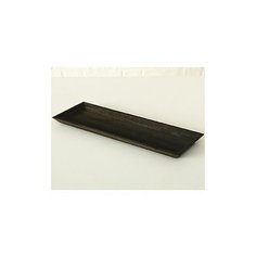 Сервировочный поднос ланто, дерево, чёрный, 45х16 см, Boltze 1015433-9825056