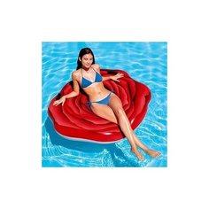 Надувной матрас-плот Красная Роза, 127х119х24 см, Intex 58783