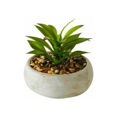 Искусственный суккулент - агава в горшке, 12 см, Boltze 1014374-3