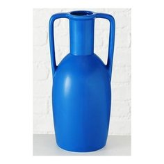 Керамическая ваза амфора ИЯ, голубая, 26 см, Boltze 2009765-голубая