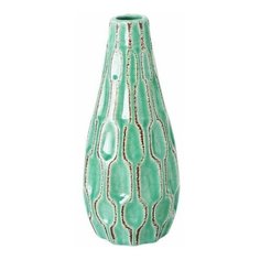 Керамическая ваза ленджи, шалфейная, 24 см, Boltze 2006804-шалфей