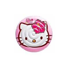 Надувной матрас-плот Intex Маленький остров Hello Kitty, 137 см, от 3 лет, Intex 56513