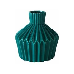 Декоративная ваза круйзи, тёмно-бирюзовая, 15 см, Boltze 2010509-boltze
