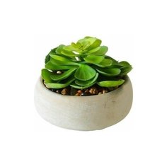 Искусственный суккулент - эхеверия в горшке, 12 см, Boltze 1014374-1