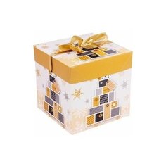 Подарочная коробка элегантное рождество (с оленем), 16.5 см, Due Esse Christmas (FB2-1826)FB3-1925-3