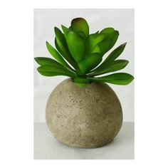 Искусственное растение крошка суккулент в горшке (Эониум), пластик, 7 см, Boltze 2008432-3