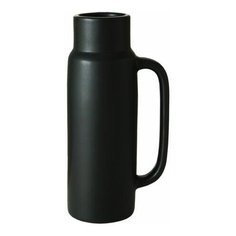 Керамическая ваза памела, чёрная, 21 см, Boltze 2008815-boltze