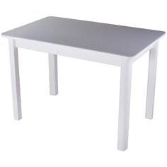 Стол кухонный раздвижной с искусственным камнем Румба ПР КМ 07 БЛ 04 БЛ. Размеры стола (ДхШхВ): 110(147)х70х75 см Домотека