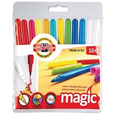 KOH-I-NOOR Набор фломастеров Magic, 12 шт., 771612AB01TE
