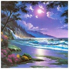 Алмазная мозаика Утро, Molly 30x30 см.