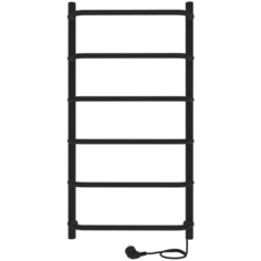 Полотенцесушитель электрический INDIGO Embrace 80/40, универсальное подключение, Черный муар