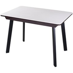 Стол кухонный раздвижной с искусственным камнем Румба ПР КМ 04 ВН 93 ЧР Домотека