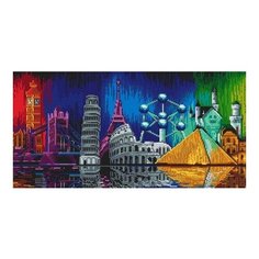 Алмазная мозаика Прогулки по Европе, Фрея 30x60 см.