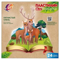 Пластилин Луч Zoo 24 цвета (30С 1809-08)