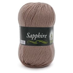 Пряжа Vita Sapphire (Сапфир) 1528 холодный бежевый 45% шерсть ластер, 55% акрил 100г 250м 5шт