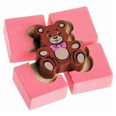 Рамка- вкладыш Собирайка Томик Мишка (1-05) , элементов: 5 шт.