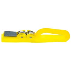 Точилка для ножей Skiico Kitchenware 19×4,5 см / Станок для заточки и полировки ножей Желтый
