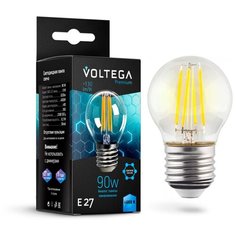 Лампочка светодиодная Voltega Globe E27 9W Graphene, 7139, 6,5W, E27