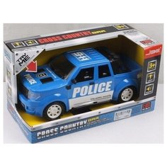 Shenzhen toys Машина POLICE инерц. на бат.(звук,свет)в коробке