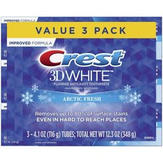 Crest 3D White Arctic Fresh – Набор из 3 зубных паст