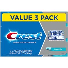 Crest Baking Soda And Peroxide – Набор из 3 зубных паст
