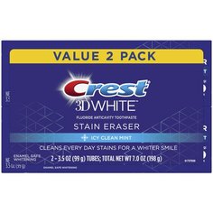 Crest 3D White Stain Eraser Icy Clean Mint – Набор из 2 зубных паст