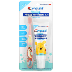 Crest Baby Training Toothpaste Kit – Детская зубная паста и щетка (Тигра)