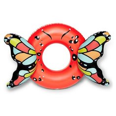 Круг надувной Butterfly Wings - Red BigMouth 140x53x101 см