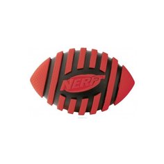Игрушка для собак NERF. Мяч для регби с пищалкой (12,5 см), шт