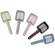 IMAC совок д/туалета PALETTA, новые цвета в ассортименте, 9х23см (блистер)