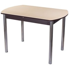 Стол кухонный с искусственным камнем Румба ПО-1 КМ 06 ВН 02. Размеры стола (ДхШхВ): 120(157)х80х75 см Домотека