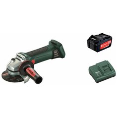 Машина шлифовальная угловая Metabo W 18 LTX 125 1х4,0 Ач+ЗУ ASC55