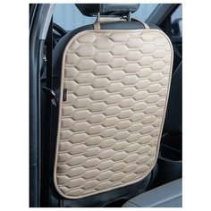 Защитная накидка на спинку переднего сиденья. Цвет: бежевый. 1 шт. Соло Best Auto Case